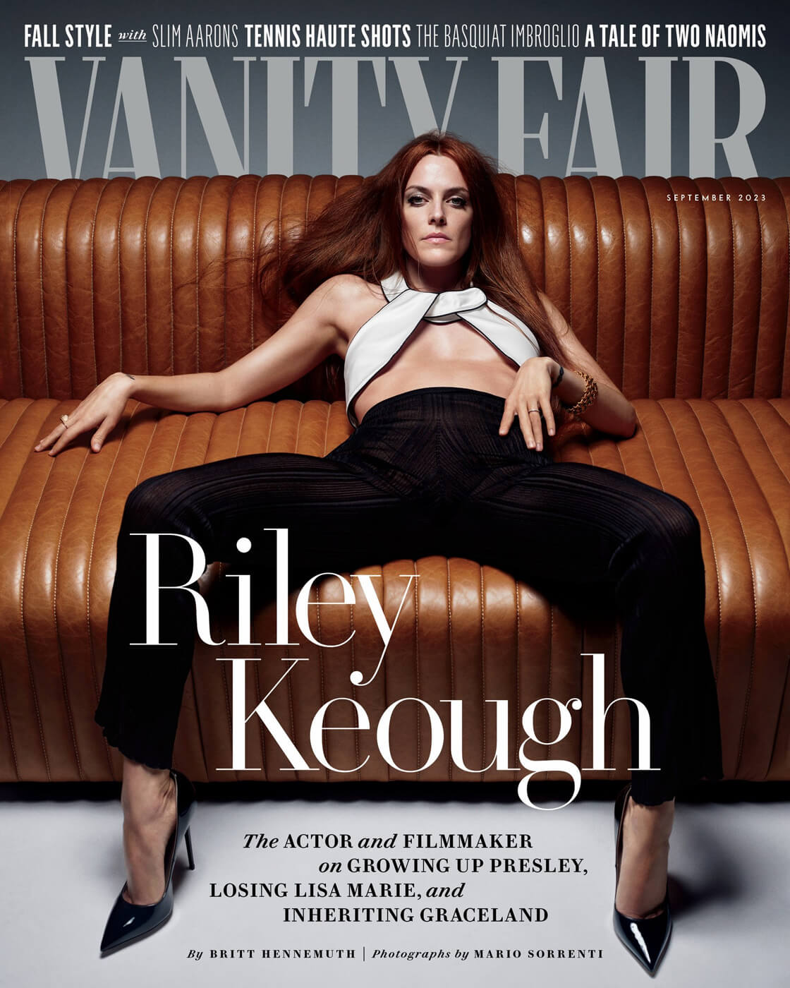 Vanity Fair September 2023 Cover–Riley Keough